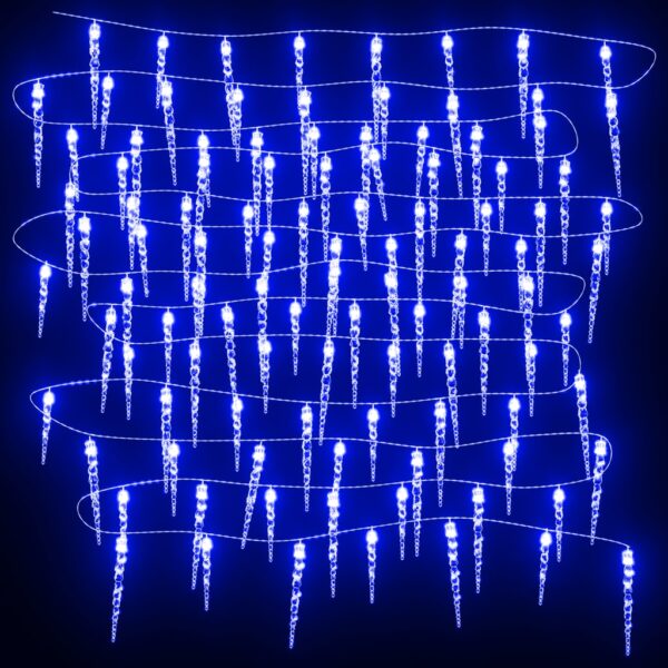 Eiszapfen-Lichterkette 200 LEDs  20 m Acryl PVC - Image 3
