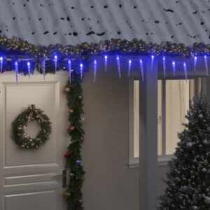 Eiszapfen-Lichterkette 200 LEDs  20 m Acryl PVC