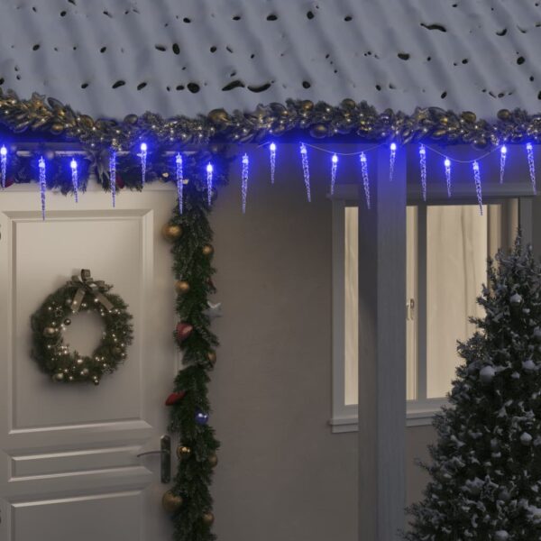 Eiszapfen-Lichterkette 200 LEDs  20 m Acryl PVC