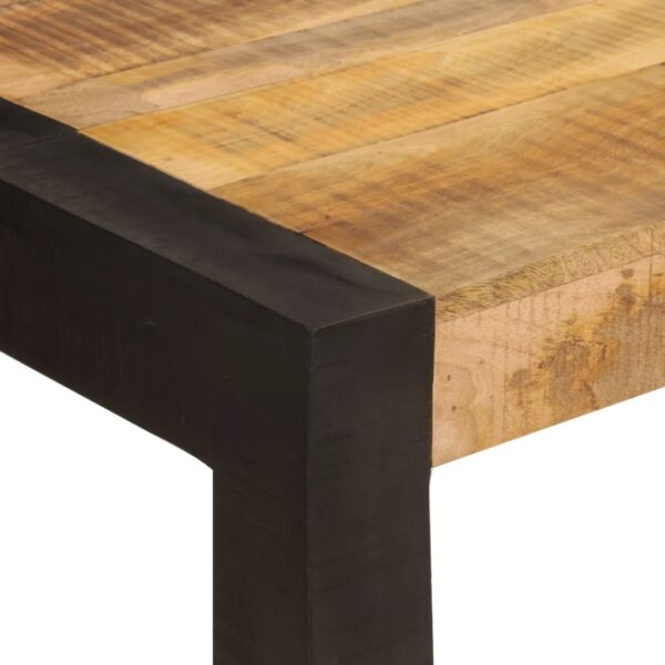 Esstisch 120x60x76 cm Massivholz Mango - Image 5