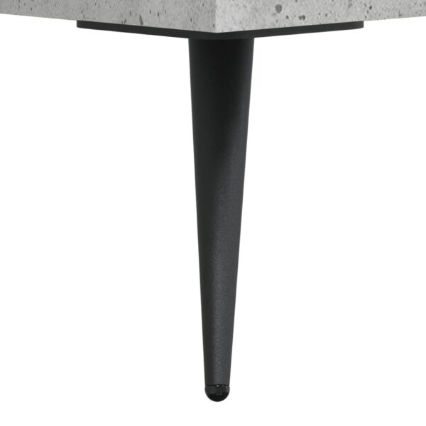 Highboard Betongrau 69,5x34x180 cm Holzwerkstoff - Image 11