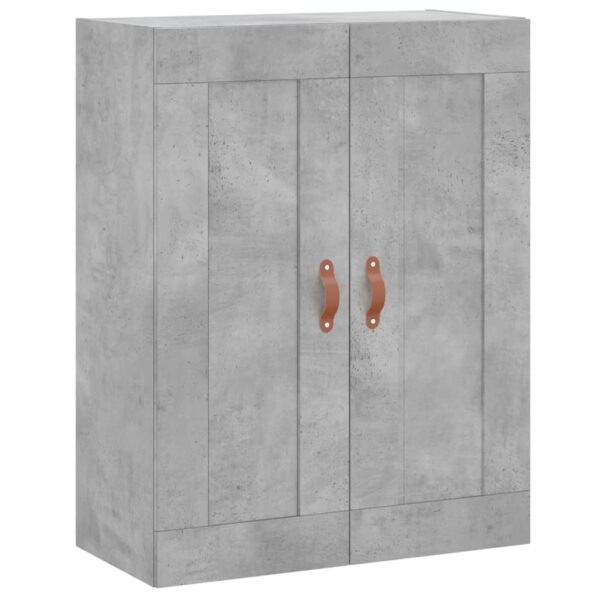 Highboard Betongrau 69,5x34x180 cm Holzwerkstoff - Image 5
