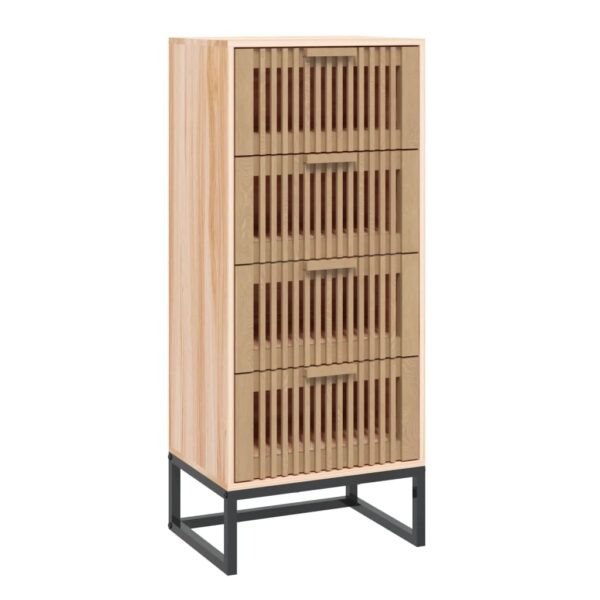 Highboard 40x30x95 cm Holzwerkstoff - Image 2
