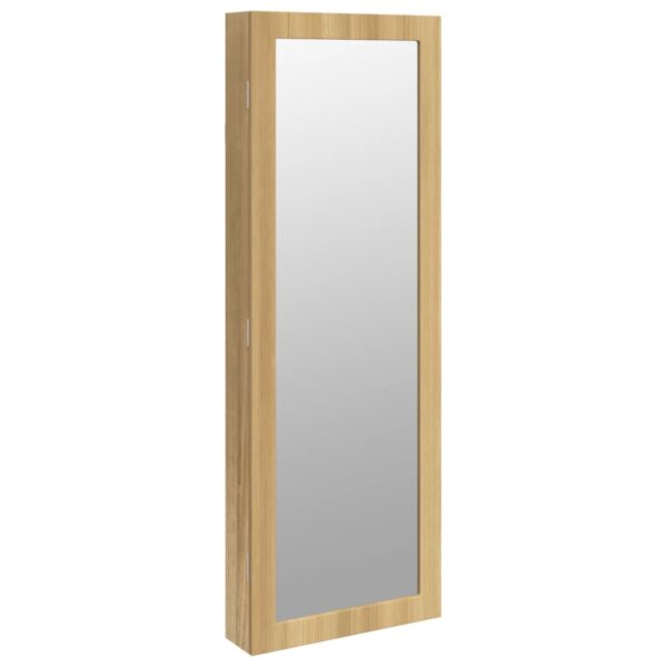 Spiegel-Schmuckschrank mit LED-Beleuchtung Wandmontage - Image 2