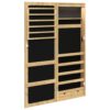 Spiegel-Schmuckschrank mit LED-Beleuchtung Wandmontage - Image 7