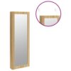 Spiegel-Schmuckschrank mit LED-Beleuchtung Wandmontage - Image 9