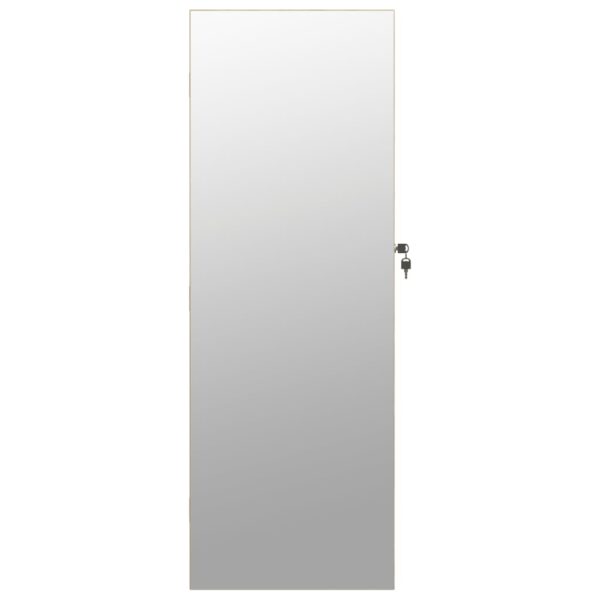 Spiegel-Schmuckschrank mit LED-Beleuchtung Wandmontage - Image 4