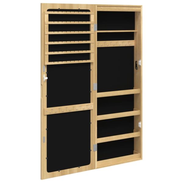 Spiegel-Schmuckschrank mit LED-Beleuchtung Wandmontage - Image 7