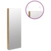 Spiegel-Schmuckschrank mit LED-Beleuchtung Wandmontage - Image 9