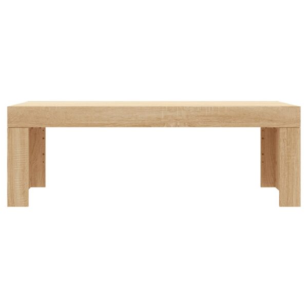 Couchtisch Sonoma-Eiche 102x50x36 cm Holzwerkstoff - Image 4