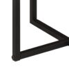 Couchtisch 45x45x35 cm Massivholz Akazie und Eisen - Image 5