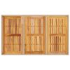 Gartentisch  150x90x75 cm Poly Rattan Akazienholz - Image 8