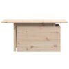 Gartentisch 100x50x75 cm Massivholz Kiefer - Image 5