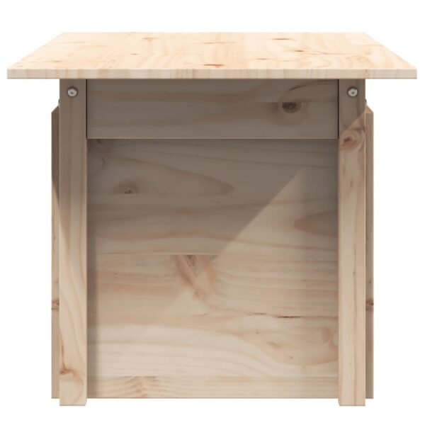 Gartentisch 100x50x75 cm Massivholz Kiefer - Image 6