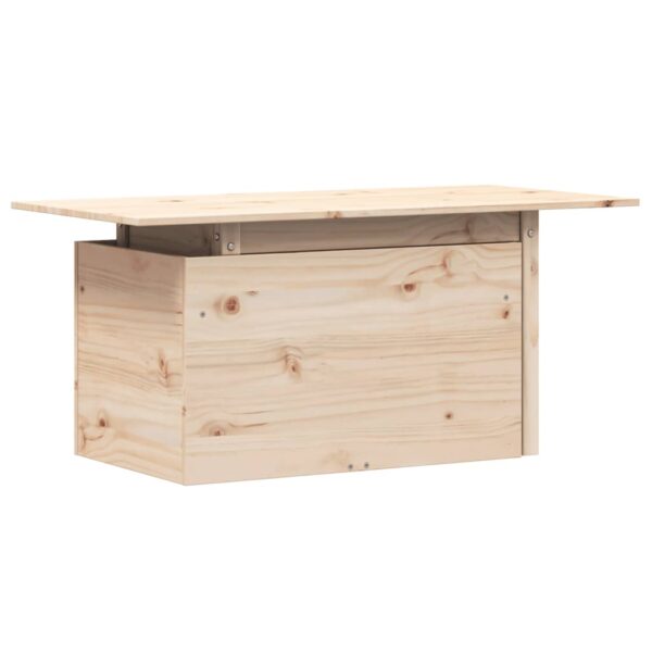 Gartentisch 100x50x75 cm Massivholz Kiefer - Image 7