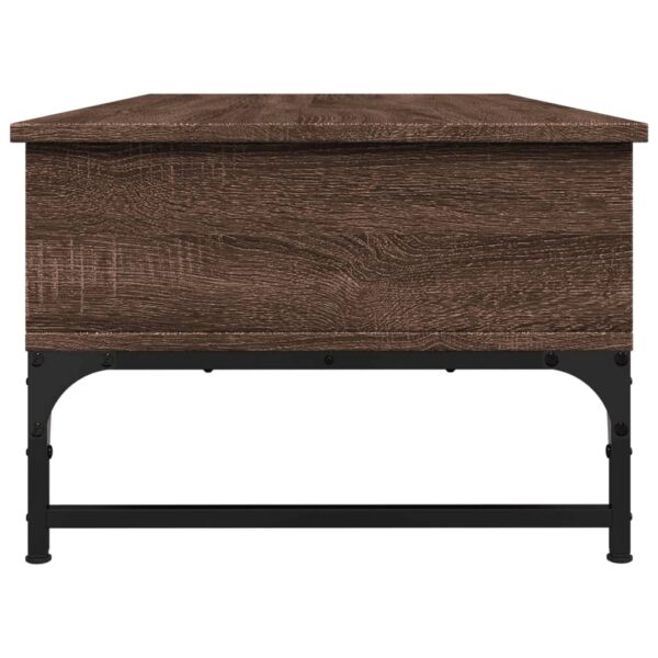 Couchtisch  Eichen-Optik 100x50x35 cm Holzwerkstoff Metall - Image 6