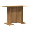 Esstisch Artisan-Eiche 110x60x75 cm Holzwerkstoff - Image 2