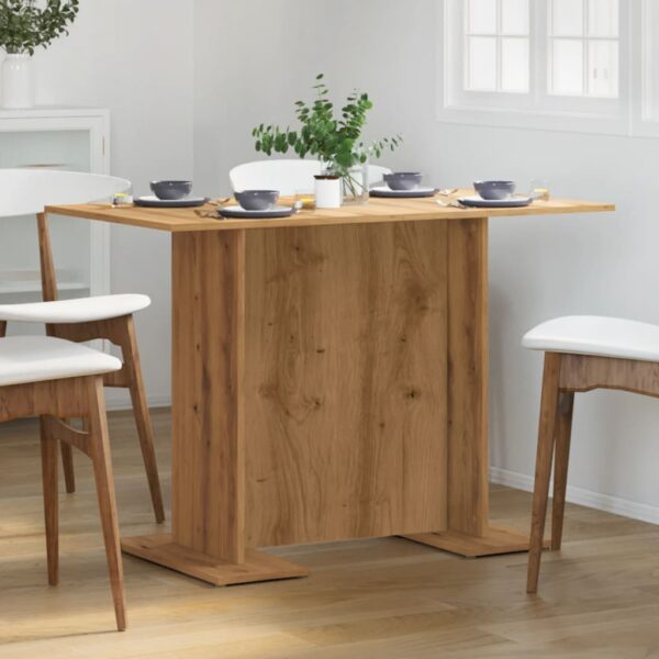Esstisch Artisan-Eiche 110x60x75 cm Holzwerkstoff - Image 4