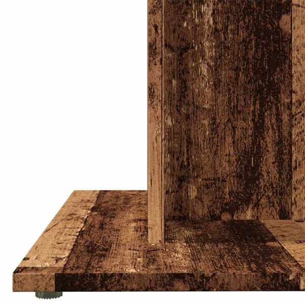 Esstisch Altholz-Optik 80x80x75 cm Holzwerkstoff - Image 8