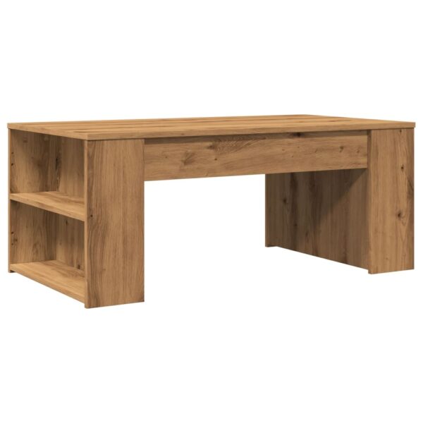 Couchtisch Artisan-Eiche 102x55x42 cm Holzwerkstoff - Image 2