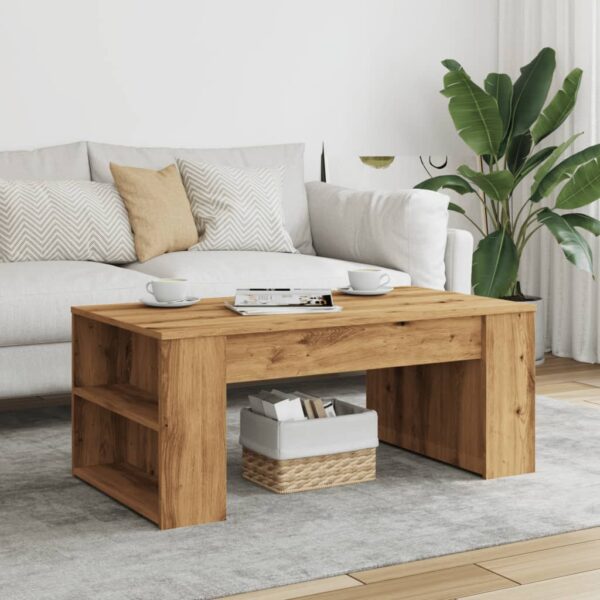 Couchtisch Artisan-Eiche 102x55x42 cm Holzwerkstoff - Image 3