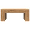Couchtisch Artisan-Eiche 102x55x42 cm Holzwerkstoff - Image 4