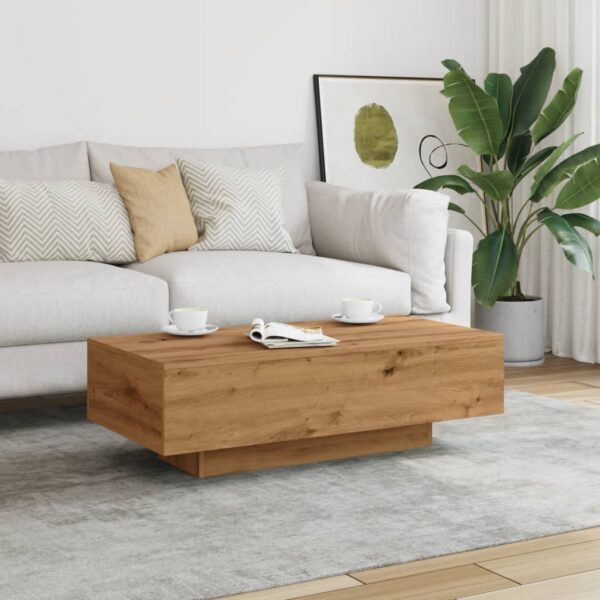 Couchtisch Artisan-Eiche 100x49,5x31 cm Holzwerkstoff - Image 3