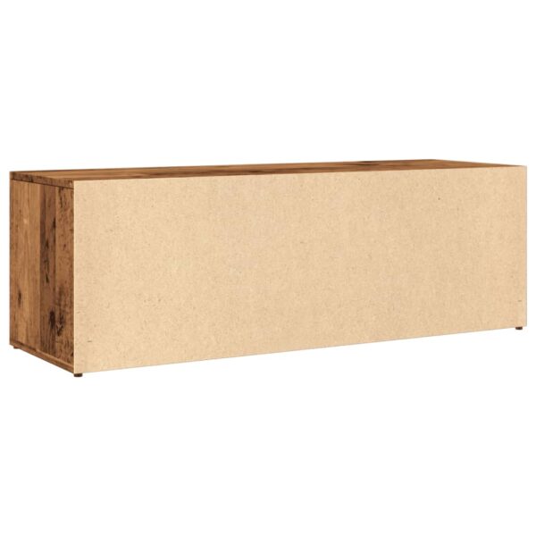 Schuhbank Altholz-Optik 105x35x35 cm Holzwerkstoff - Image 6
