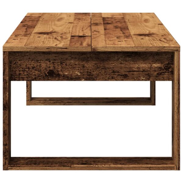 Couchtisch Altholz-Optik 102x50x35 cm Holzwerkstoff - Image 5