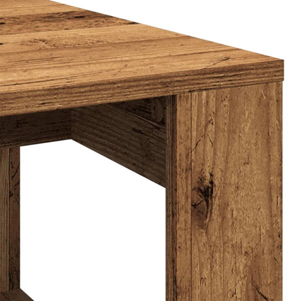 Couchtisch Altholz-Optik 102x50x35 cm Holzwerkstoff - Image 7