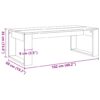 Couchtisch Altholz-Optik 102x50x35 cm Holzwerkstoff - Image 9