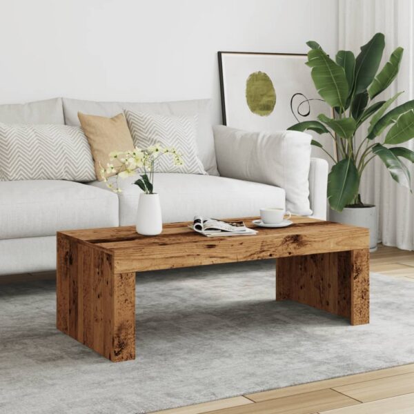 Couchtisch Altholz-Optik 102x50x35 cm Holzwerkstoff - Image 3