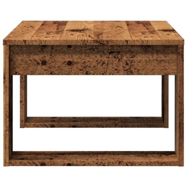 Beistelltisch Altholz-Optik 50x50x35 cm Holzwerkstoff - Image 5