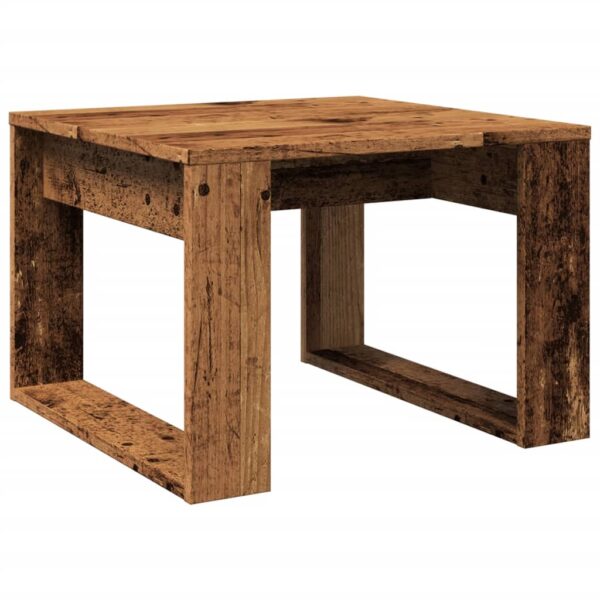 Beistelltisch Altholz-Optik 50x50x35 cm Holzwerkstoff - Image 6