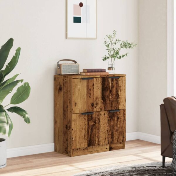 Sideboard Altholz-Optik 60x30x70 cm Holzwerkstoff - Image 3