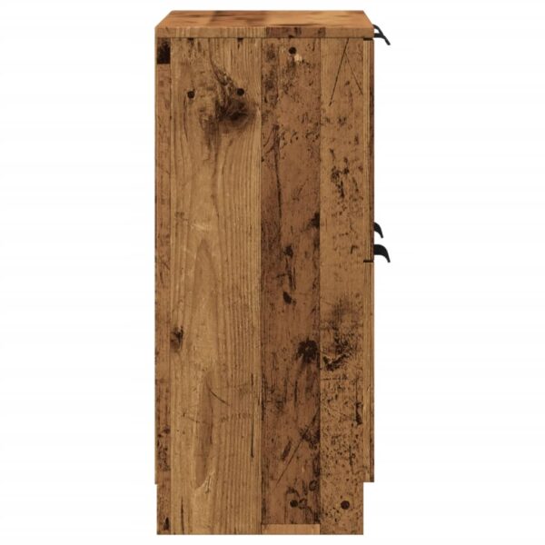 Sideboard Altholz-Optik 60x30x70 cm Holzwerkstoff - Image 5