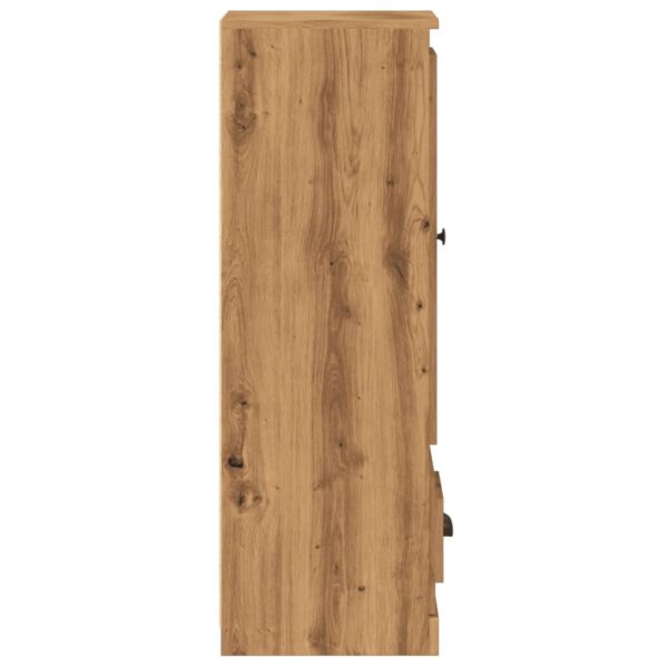 Highboard Artisan-Eiche 36x35,5x103,5 cm Holzwerkstoff - Image 6
