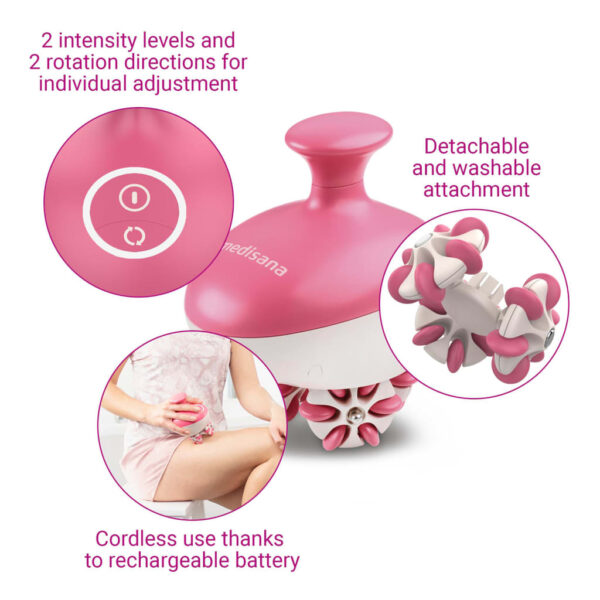 Medisana Cellulite-Massagegerät AC 900 Rosa und Weiß - Image 10