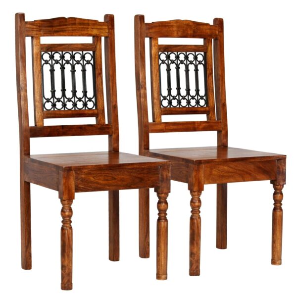 3-tlg. Bistro-Set Massivholz Akazie - Image 3