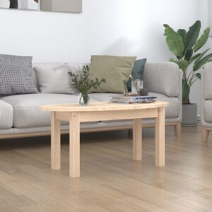 Couchtisch 80x40x35 cm Massivholz Kiefer