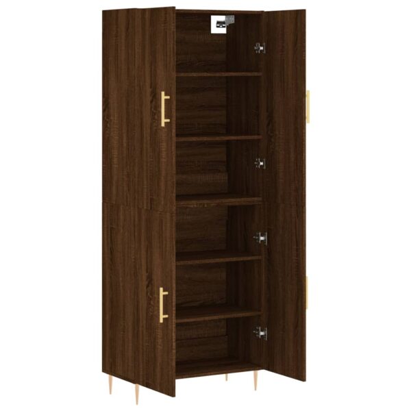 Highboard  Eichen-Optik 69,5x34x180 cm Holzwerkstoff - Image 4