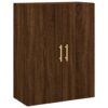 Highboard  Eichen-Optik 69,5x34x180 cm Holzwerkstoff - Image 5
