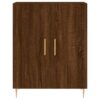 Highboard  Eichen-Optik 69,5x34x180 cm Holzwerkstoff - Image 8