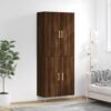 Highboard  Eichen-Optik 69,5x34x180 cm Holzwerkstoff