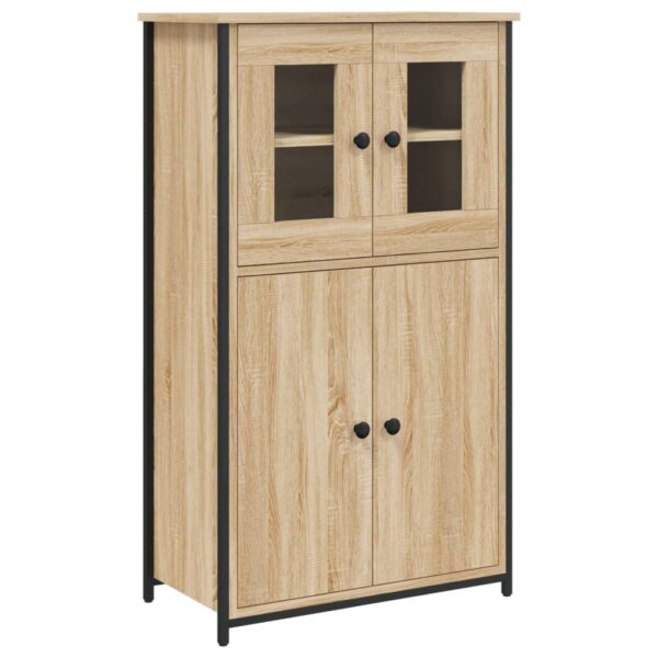 Highboard Sonoma-Eiche 62x32x106,5 cm Holzwerkstoff - Image 2