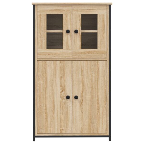 Highboard Sonoma-Eiche 62x32x106,5 cm Holzwerkstoff - Image 5
