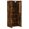 Highboard Räuchereiche 69,5x34x180 cm Holzwerkstoff - Image 4