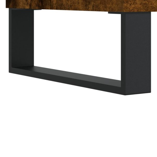 Highboard Räuchereiche 69,5x34x180 cm Holzwerkstoff - Image 11