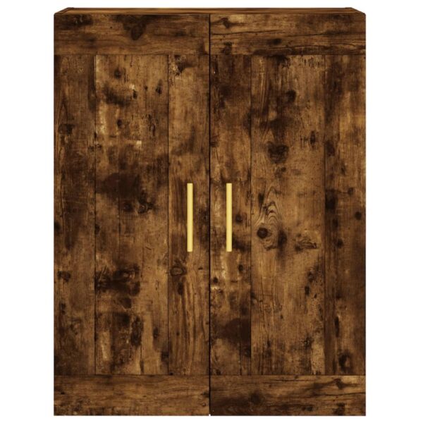 Highboard Räuchereiche 69,5x34x180 cm Holzwerkstoff - Image 6