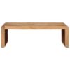 Couchtisch 110x55x35 cm Massivholz Akazie - Image 2